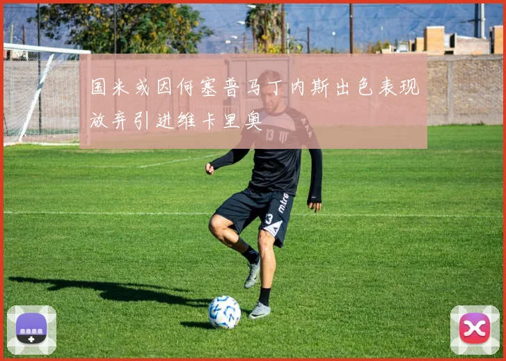 国米或因何塞普马丁内斯出色表现放弃引进维卡里奥